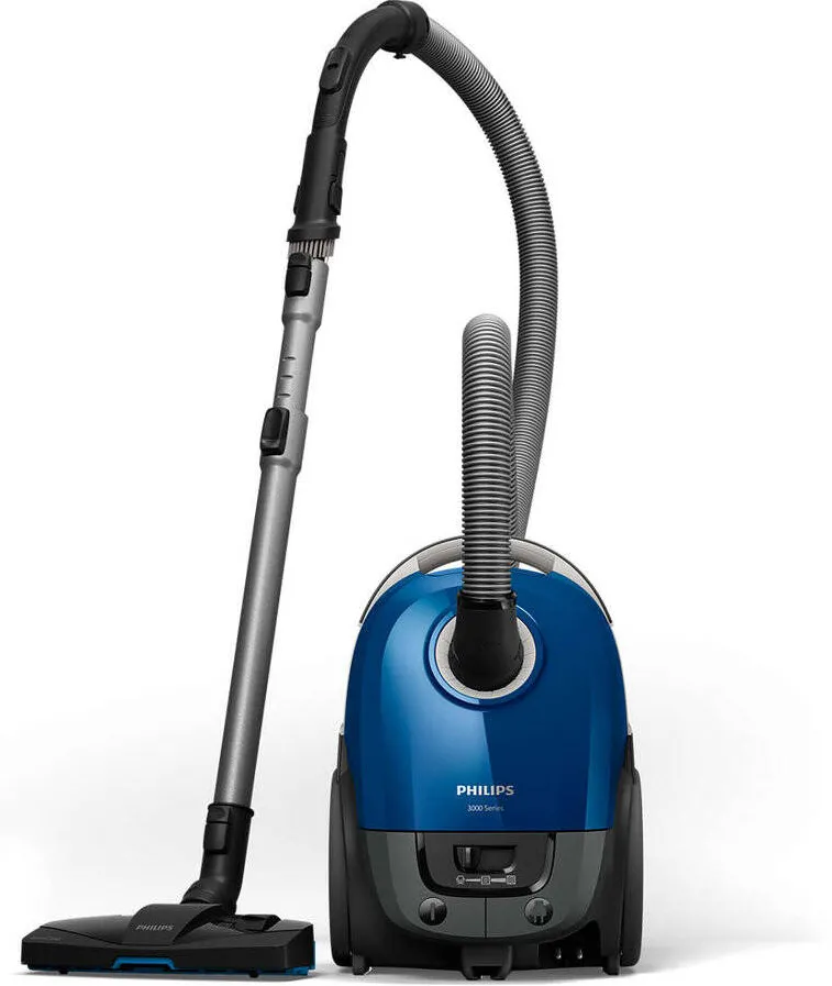 Aspirator Philips cu sac XD3110/09 3 Litri 900W Albastru Negru