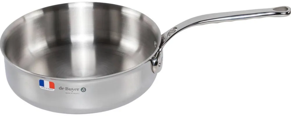 De Buyer Vas Pentru Gatit Affinity Sauteuse Stainless Steel straight 24 cm