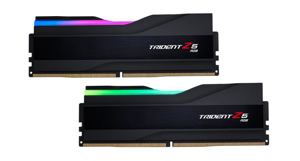 Memorie RAM G.Skill Trident Z5 RGB DDR5 32GB 6000MHz CL30 Dual-Kit negru