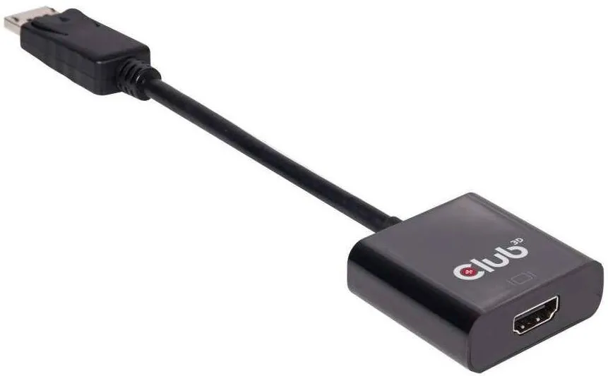 Adaptor CLUB 3D DisplayPort > HDMI 2.0 3D 4K60Hz St/Bu