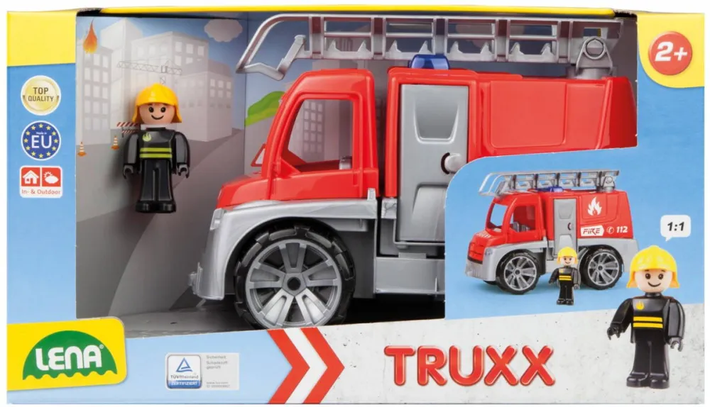Masinuta Lena Truxx Firebrigade with ladder