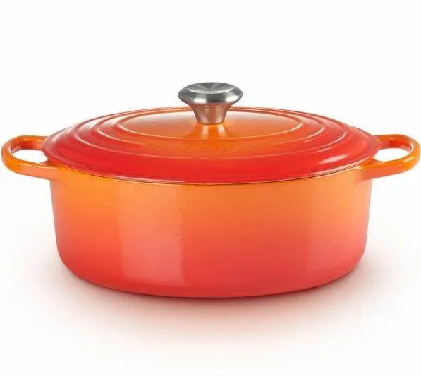 Le Creuset Signature Casserole oval 31 cm volcanic