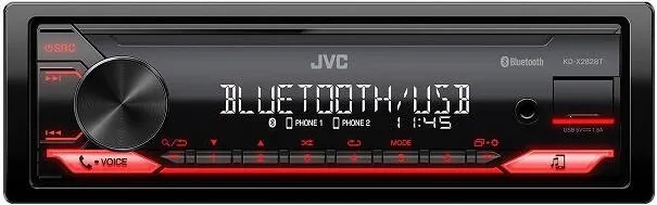 Player Auto JVC CAR RADIO KDX-282BT RED