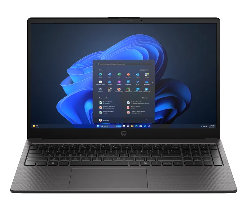 Laptop HP 255R G10, AMD Ryzen 3 7335U, 15.6 inch, RAM 16GB, SSD 512GB, AMD Radeon 660M, Free DOS, Dark Ash Silver