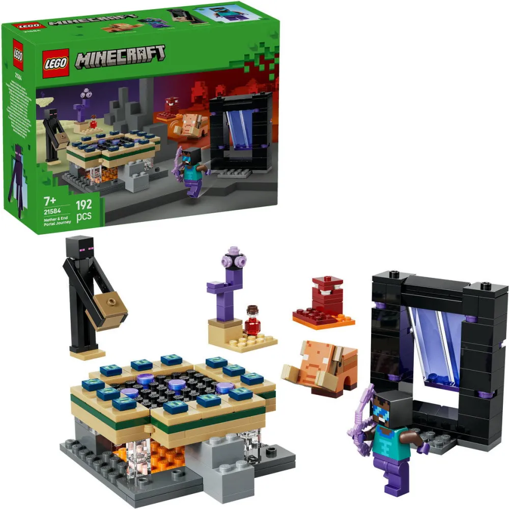 LEGO MINECRAFT 21584 Nether and End Portal Journey