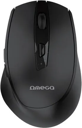 Mouse OMEGA MOUSE WIRELESS REINCARCABIL USB-C NEGRU OMEGA