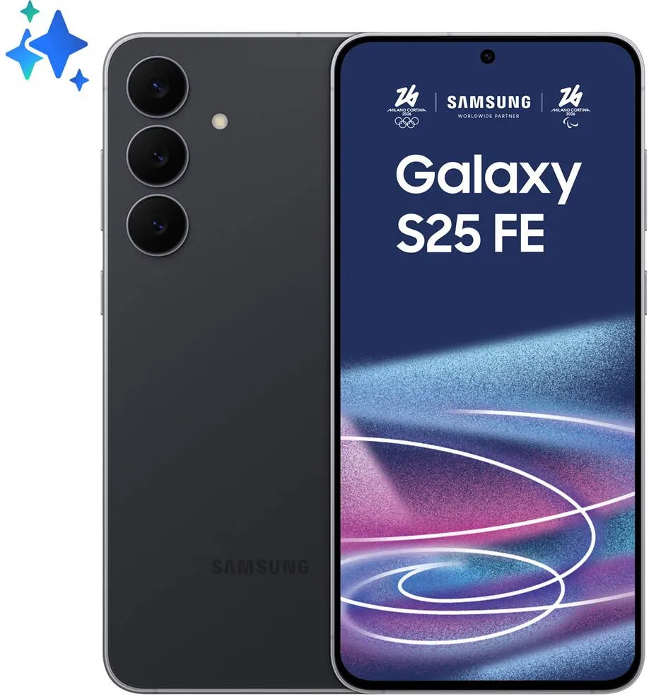 Smartphone Samsung Samsung Galaxy S25 FE 5G 17 cm (6.7") Dual SIM USB Type-C 8 GB 256 GB 4900 mAh Black