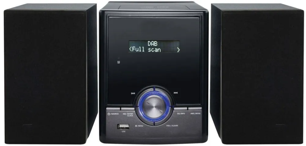 DENVER Sistem audio Denver MDA-285, DAB+/FM, Bluetooth, USB, negru