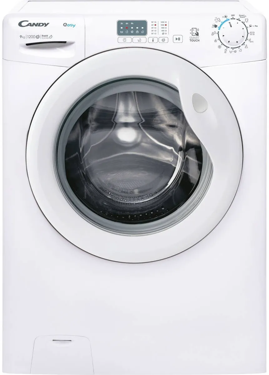 Masina de spalat rufe Easy EY 1291DE/1-S, 9kg, 1200 RPM, Clasa D, Alb