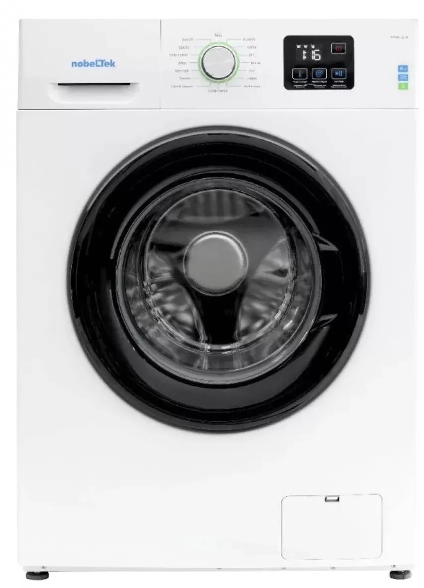 NobeLTek Masina de spalat rufe NWM612E-W Capacitate 6KG 1200RPM 16 Programe Functie Curatare Tambur Clasa E Alb