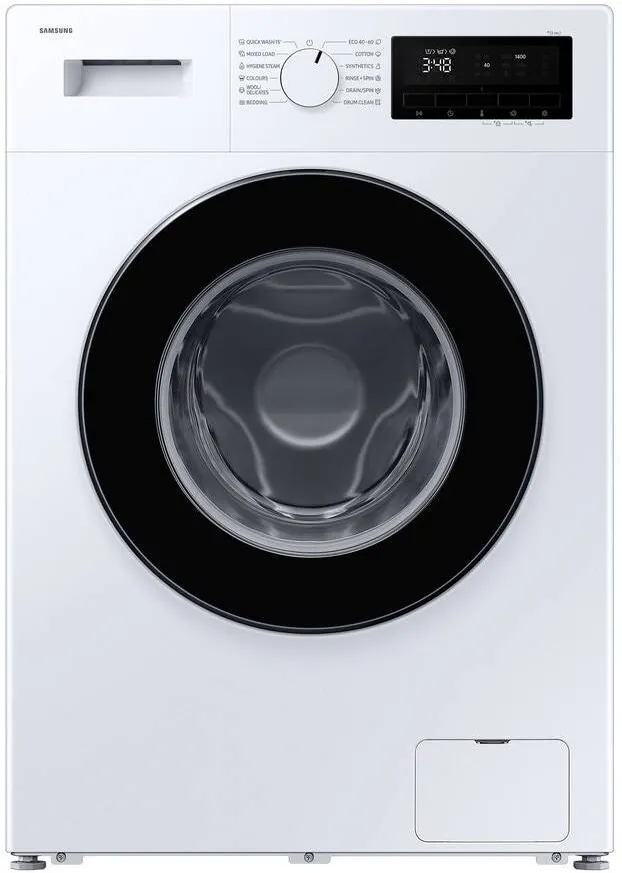 Samsung Masina de spalat rufe WW90FG3M05AWLF, 9kg, 1400rpm, Clasa A, Hygiene Steam, Drum Clean, Eco 40-60, Quick Wash 15', Digital Motor Inverter, Alb
