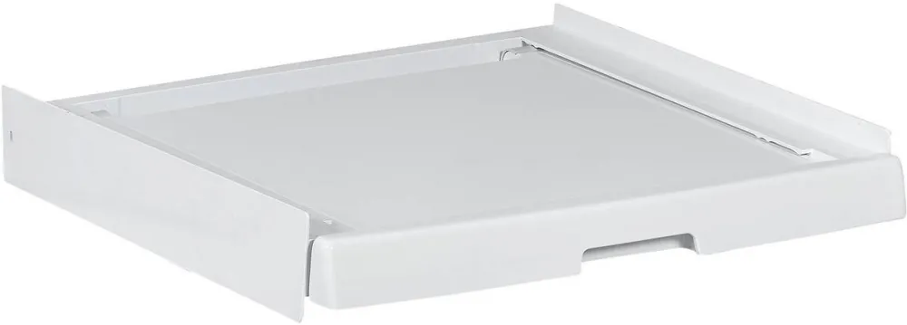 Haier Kit suprapunere uscator si masina de spalat HASTKU10, Adancime reglabila 47-62 cm, Raft Retractabil, Alb