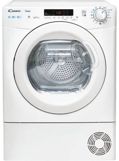 Uscator de rufe CRE H10A2DE-S, pompa, 10kg, KiloD, NFC, clasa E, Alb