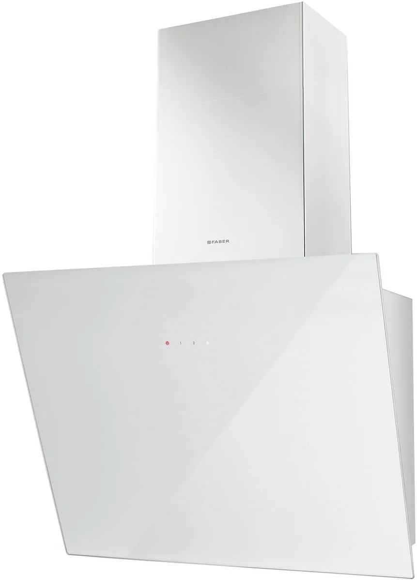 Faber Hota incorporabila decorativa TWEET EV8 LED WH A80, Putere de absorbtie 700 mc/h, 1 motor, Touch control, Iluminare LED, 80 cm, Alb