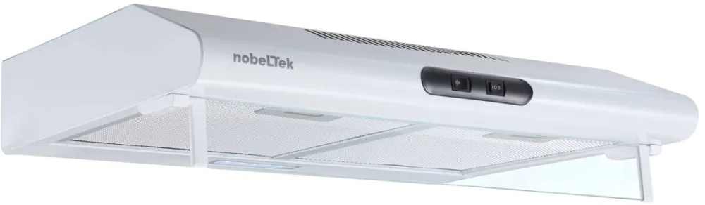 NobeLTek Hota traditionala NHO-CL60F15W, Putere de absorbtie 300 mc/h, Iluminare LED, 60 cm, Alb