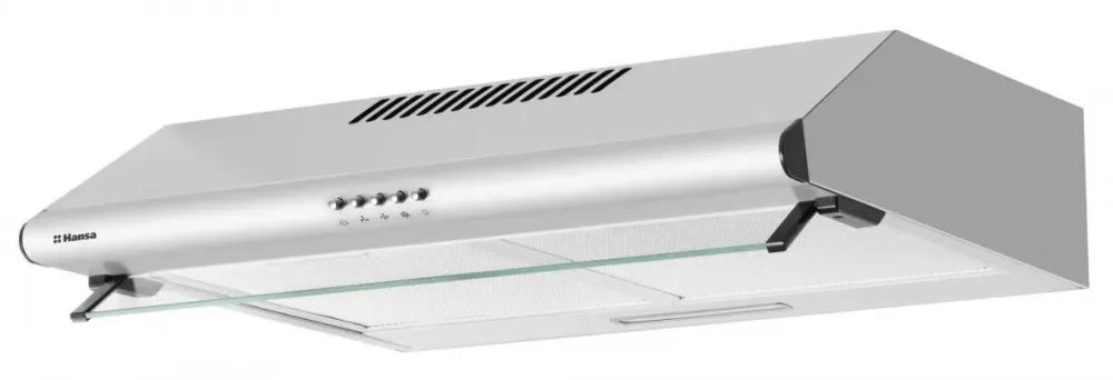 HANSA Hota Traditionala Hansa OSP6251IH 2 Motoare 2 Filtre Aluminiu 3 Trepte de Putere Iluminare LED 60CM Inox