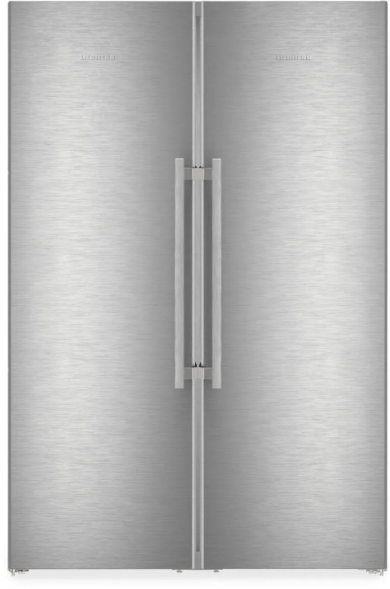 Liebherr Side by side XRFbs 5295 Peak, NoFrost, BioFresh, 665 l, H 185.5 cm, Clasa D, BlackSteel, Dark inox