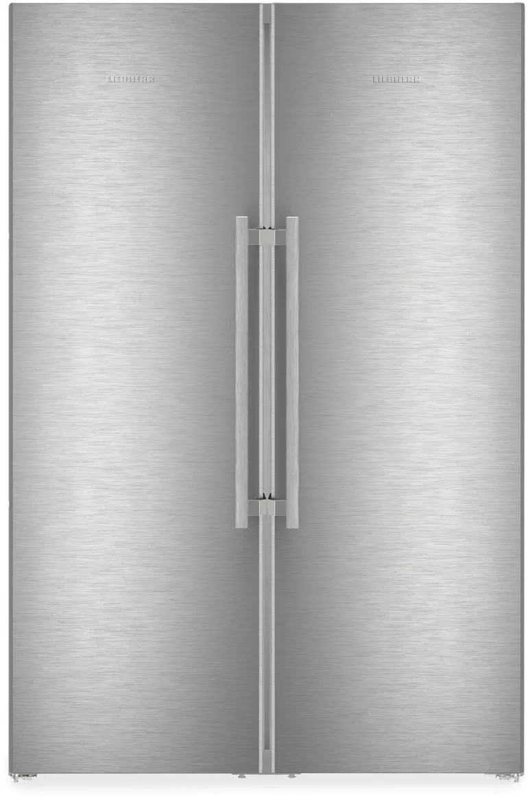 Liebherr Side by side SRBstd 529i Peak, BioFresh, 387 l, Clasa D, H 185.5 cm, SmartSteel, inox
