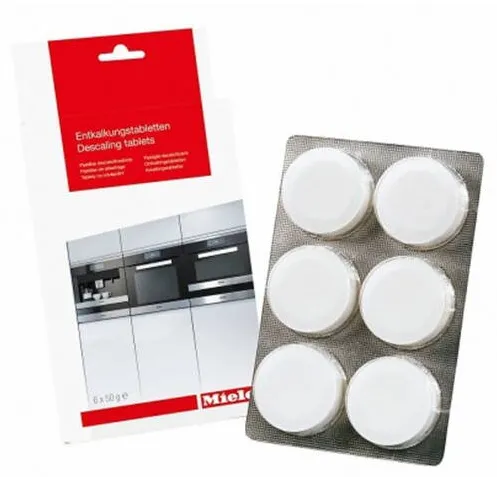 MIELE Tablete decalcifiere, pentru cuptoare cu abur si espressoare, 11201150, 6 tablete