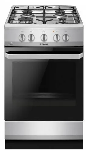 Aragaz FCGX5202092, 4 arzatoare, Gaz, 67 L, 50 cm, Clasa A, Inox