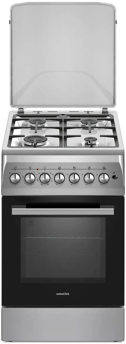 Aragaz NobeLTek NLT 5604IX/FE1 4 arzatoare cuptor electric
