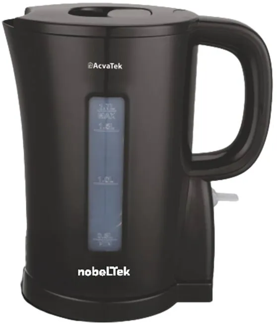 NobeLTek Fierbator Electric NKE120B Ergonomic Capacitate 1.7L 2200W Negru