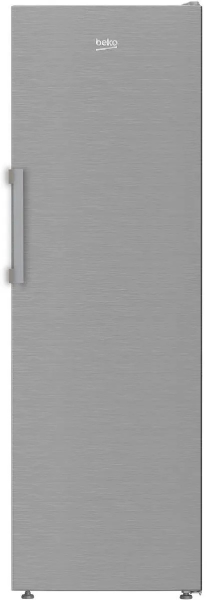 BEKO Frigider cu o usa B1RMLNE444XB, 365 l, No Frost, AeroFlow, Iluminare LED, Clasa E, H 186,5 cm, Argintiu