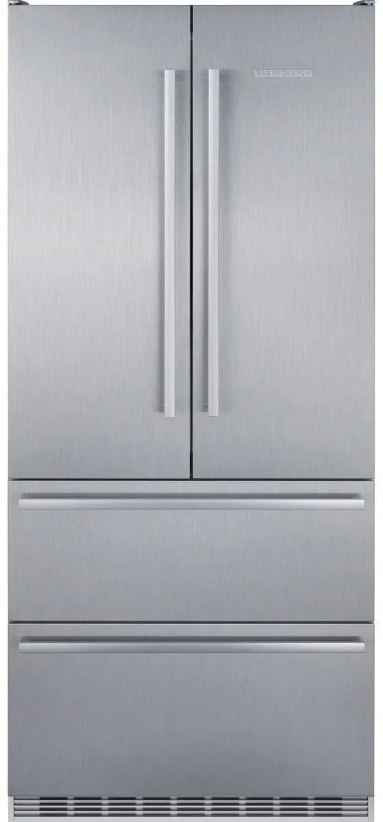 Liebherr Combina frigorifica Premium CBNes 6256 FrenchDoor 471 L Clasa F No Frost BioFresh Full Inox