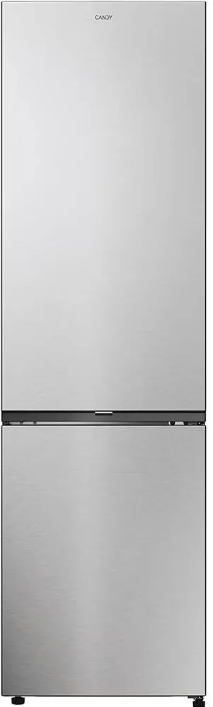 CANDY Combina frigorifica ECN2CQTEX206, No Frost, 409 l, H 205 cm, Clasa E, Wi-Fi, Inox