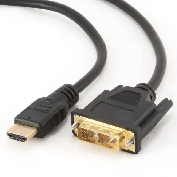 Gembird Gembird HDMI to DVI male-male cable with gold-plated connectors, 0.5m, bulk pack