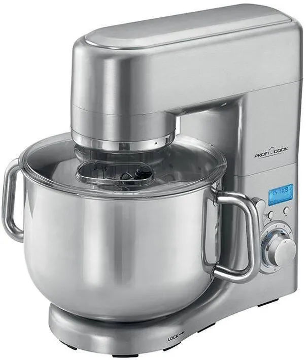 ProfiCook Robot de bucatarie profesional PC-KM 1096, 10 L, 50/60 Hz, 1500 W, Full Inox