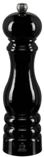 Peugeot PARIS rasnita de piper, lemn de fag lacat negru 22 cm
