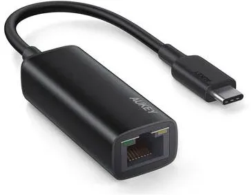 Adaptor Retea Aukey CB-A30 Aluminium Gigabit 10/100/1000 Mbps RJ45 | 1 Gb/s | USB 3.0 Typ C