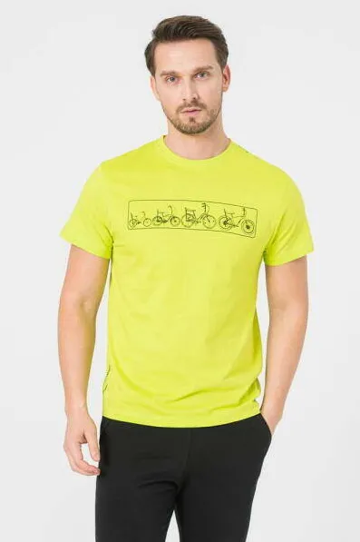 Pegas TRICOU MULTIBIKE PEGAS BARBATI LIME PUNC