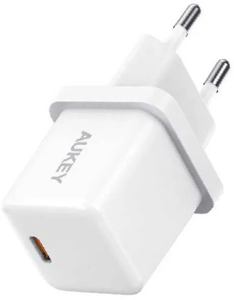 Incarcator   Aukey Mini PA-F5 OEM White 1xUSB-C 20W PD Power Delivery
