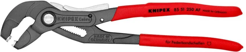 KNIPEX Spring Hose Clamp Pliers with locking device