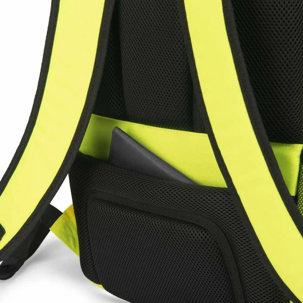 DICOTA Geanta laptop DICOTA kuprinA- HI-VIS Base 24L galben