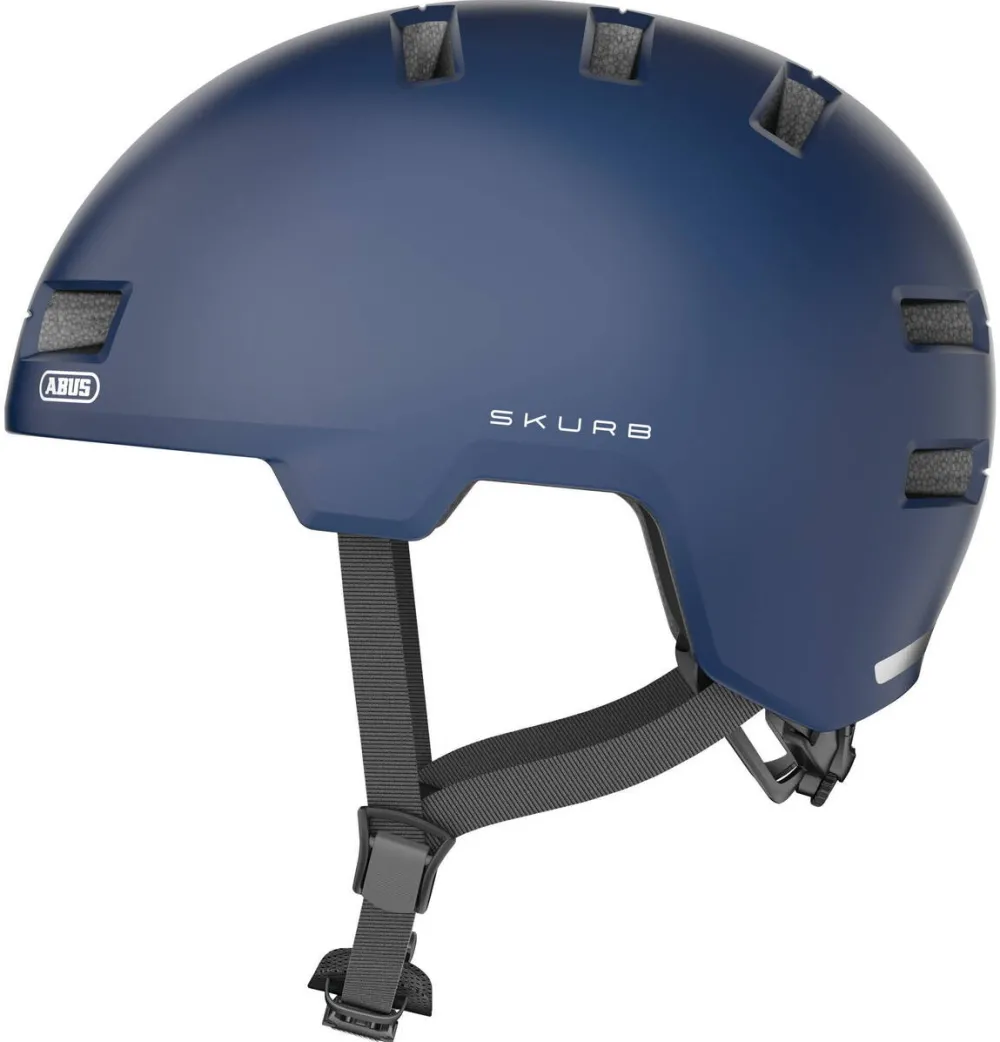 Abus Casca de protectie pentru barbati, ABS, Bleumarin, L