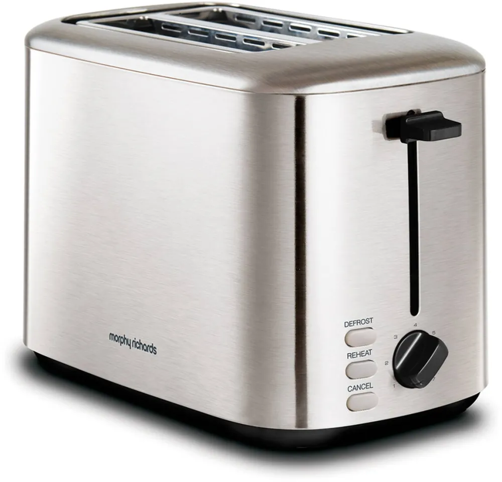 Morphy Richards Prajitor de paine Equip 22067, 800W, 7 setari, 2 felii, Inox