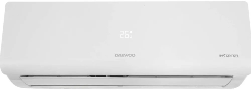 DAEWOO Aparat de aer conditionat 12000 BTU, WI-FI, A++, Filtre cu ioni de argint, Eco Mode, iFeel, DAC-12CHSDW-NK, Alb