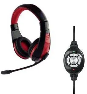 Casti Over-Head Media-Tech NEMESIS USB - Stereo USB headphones for gamers, cable remote control
