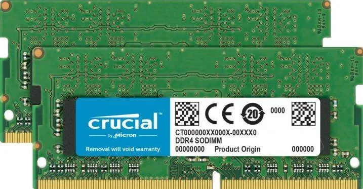 Memorie Laptop Crucial 64GB DDR4 3200GHz Dual Kit (2x 32GB)