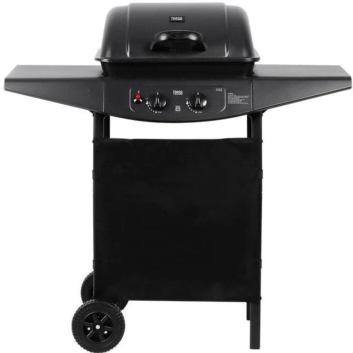 teesa Gratar TSA0080, 5 kW, 2 arzatoare (Negru)