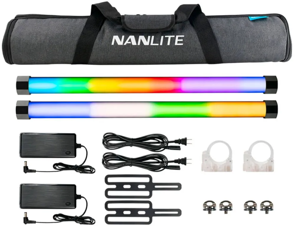 Nanlite Lumina Studio Pavo Tube II 15X 2-Pack RGBWW LED Tube