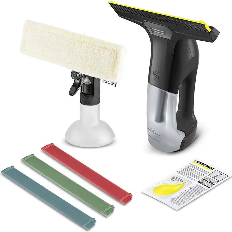 Aspirator Karcher de geamuri WV 6 Multifunctionality Promotion, Li-Ion, rezervor 0.15 L, lichid curatare geamuri 20 ml, 0.020L