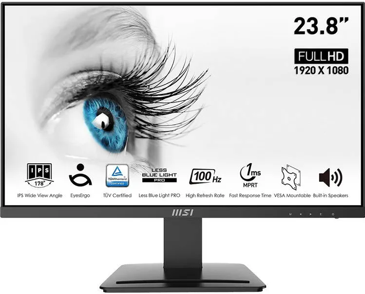 Monitor MSI Pro MP243X 23.8 inch FHD IPS 1 ms 100 Hz