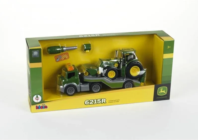 Masinuta Klein Transporter with John Deere Tractor