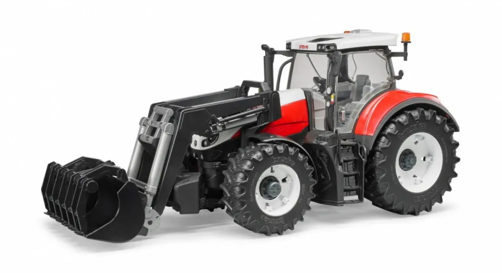 Masinuta BRUDER Tractor Steyr 6300 Terrus CVT With front loader