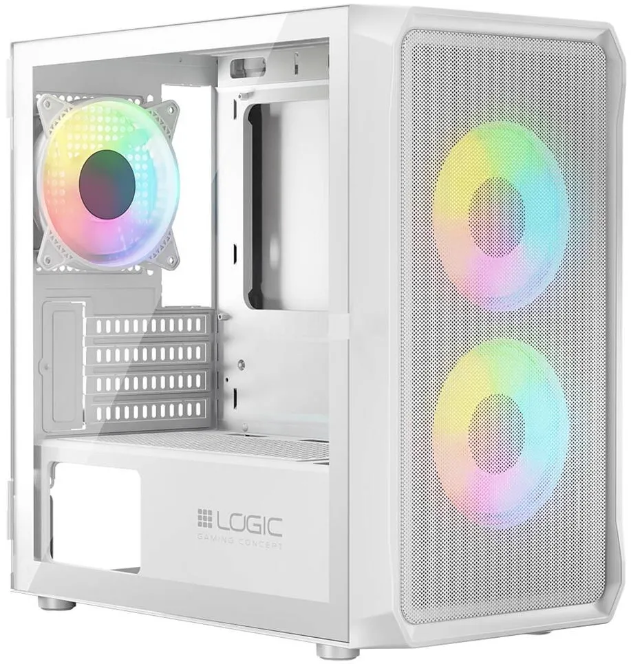 Carcasa PC LOGIC PORTOS ARGB White