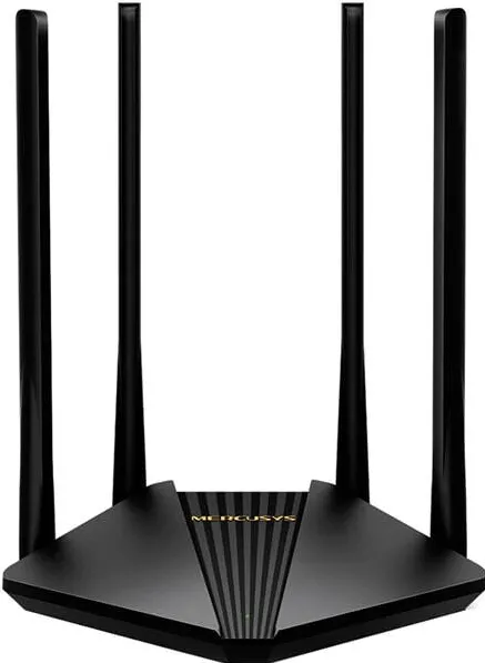 Router Wireless MERCUSYS Gigabit MR30G AC1200, Dual-Band 300 + 867 Mbps, Negru